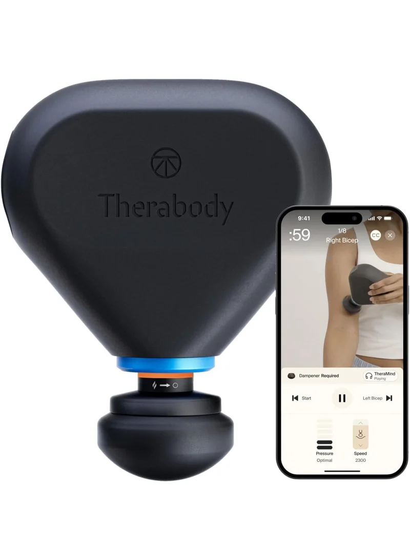 Therabody Therabody Theragun Mini Plus Portable Massage Gun Enhanced with Heat – Travel Essential for Faster Recovery on The go - Black